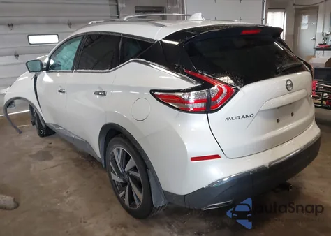2017 Nissan Murano Platinum z USA, uszkodzony, nr VIN 5N1AZ2MH0HN175218